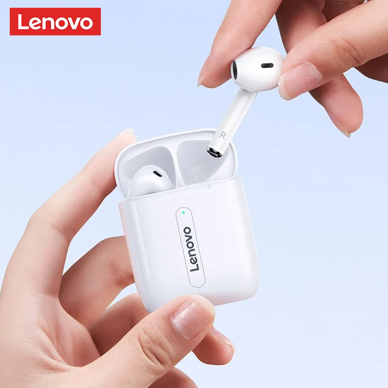 Спортивные наушники Lenovo X9 с микрофоном TWS гарнитура поддержкой Bluetooth 5 0 сенсорным