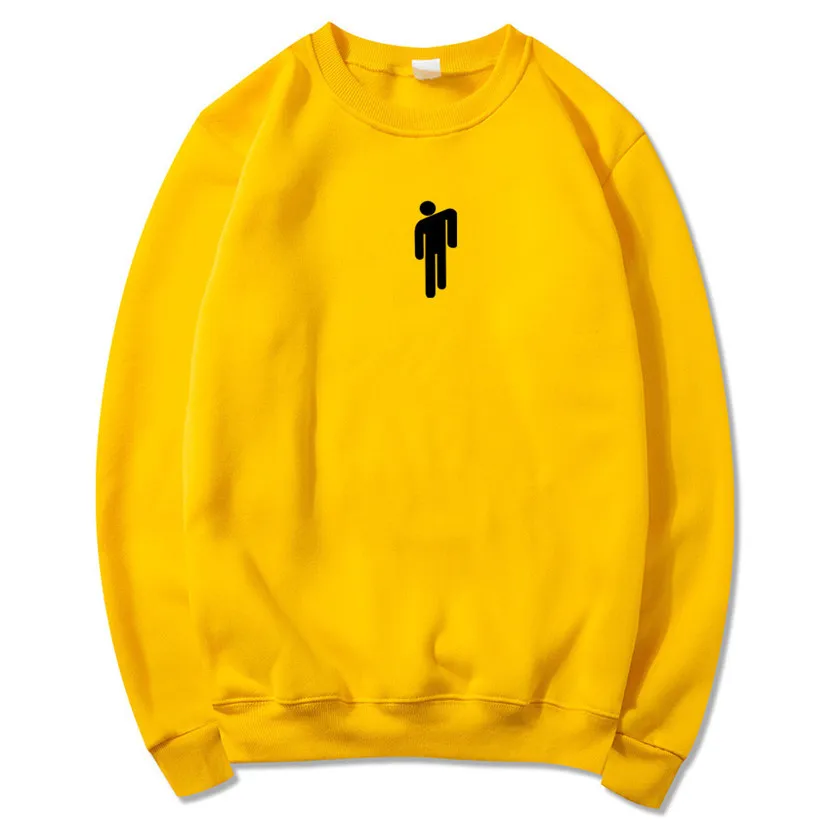 

Billie Eilish Print 2019 New Spring Autumn Fashion Hoodies Male Large Size Warm Fleece Coat Men Brand Hip Hop Hoodies Sweatshirt