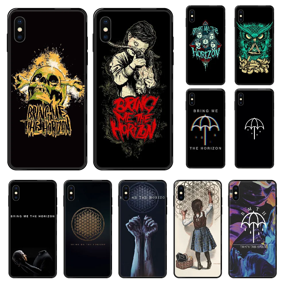 Чехол с рисунком Bring Me the Horizon BMTH для iphone 4 4s 5 5S SE 5C 6 6S 7 8 plus X XS XR 11 PRO MAX 2020