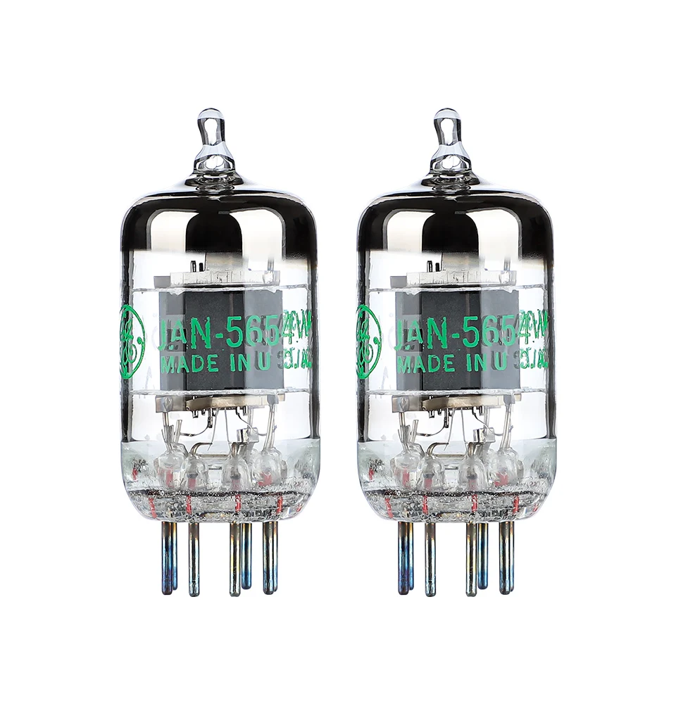 AIYIMA 2PCS GE 5654W Vacuum Tubes Valve Vacuum Electronic Tube Upgrade For 6J1 6m1 6AK5 6J1P EF95 Pairing Audio Amplifiers