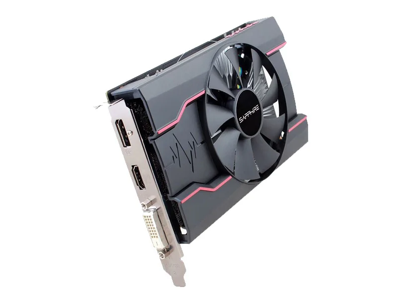 Great Value  UsedSapphire RX550 2GB DDR5 Graphics Cards Express 3.0 Directx12 Video Gaming Image Card External I