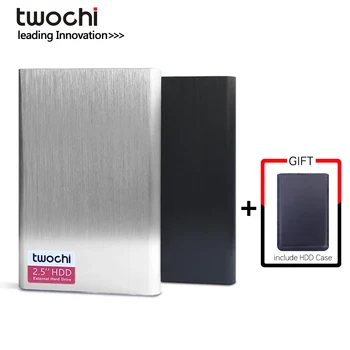 TWOCHI-disco duro externo HDD de 2,5 pulgadas, USB 3,0, almacenamiento HD, portátil, con Xbox One/Xbox 360/PS4/PC/Mac, ordenador portátil de escritorio