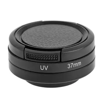 

37mm UV Lens Filter with Lens Adapter Protective Lens Cap Action Camera Lens Filter Set for GoPro Hero 3 3+ 4