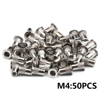 

Stainless Steel Plastic Fiberglass 200pcs Rivet Nuts Attachment Tool M3 M4 M5 M6