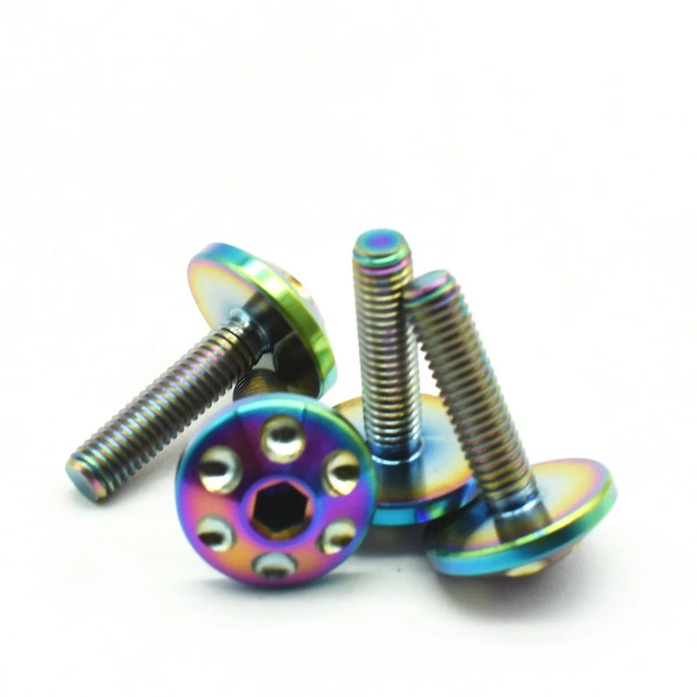 Titanium bolts M5x20mm Multiple color  (3)