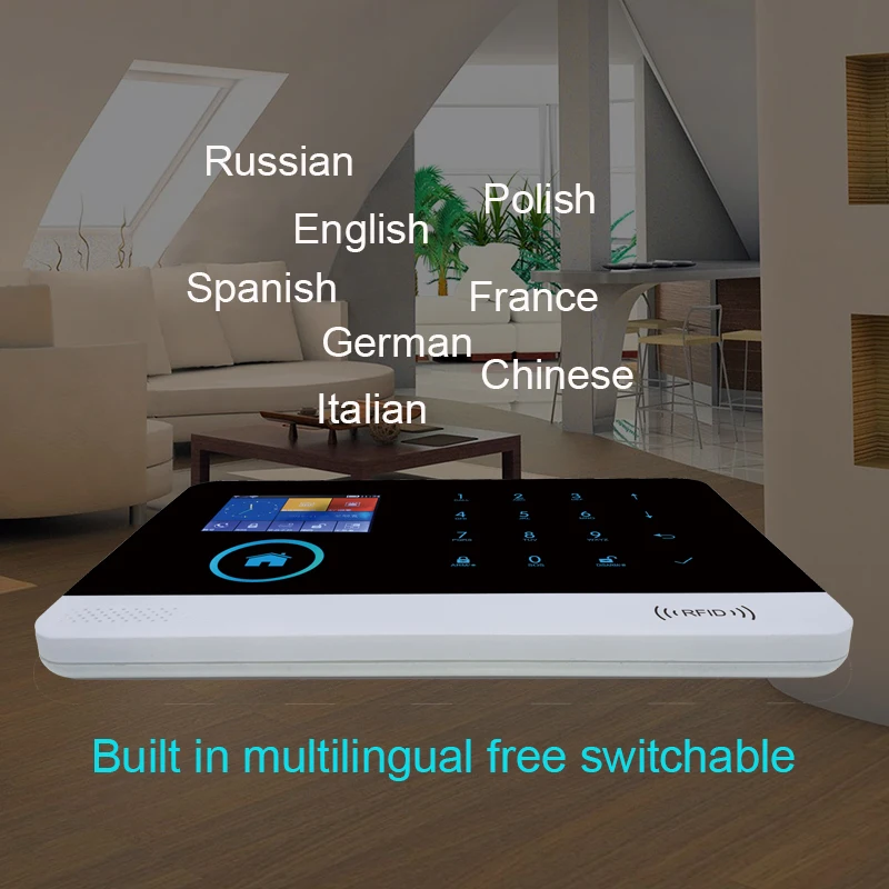 Беспроводная сигнализация WOFEA с поддержкой Wi Fi и GSM|Комплекты для сигнализации| |