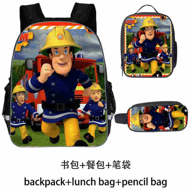 fireman sam suitcase