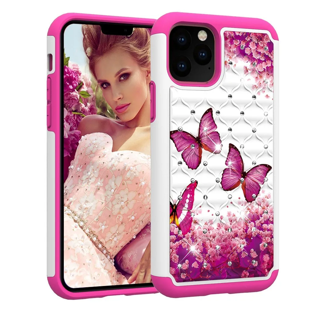 Dream Crystal Style Phone Case For iPhone 11Pro Max Dirt-resistant Slim Fashion Soft Cases Shockproof Dust-proof Phone Case
