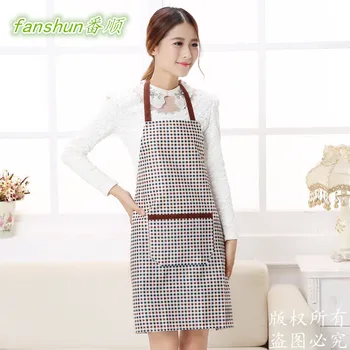 

Advertising gifts custom apron can be printed LOGO long-sleeved smock waterproof anti-fouling work