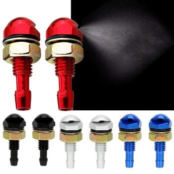 

2Pcs Fan-Shaped Car Cleaning Universal Washer Bonnet Front Windshield Water Sprayer Auto Wiper Jet Nozzle