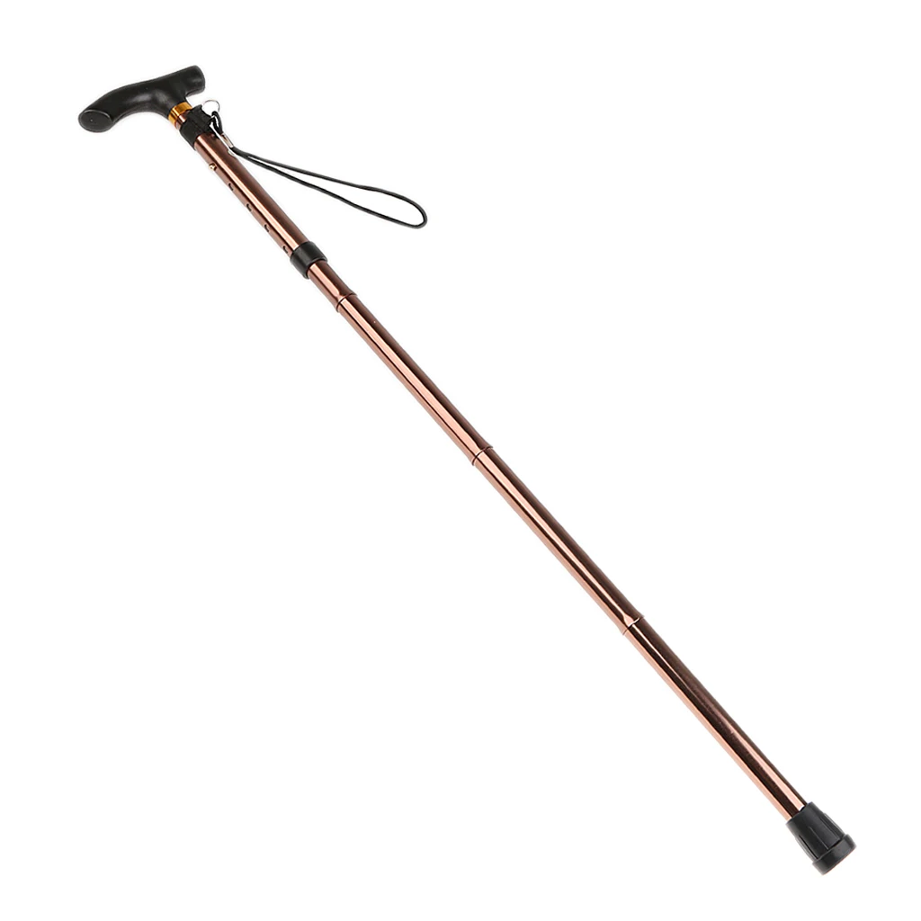 Telescopic Walking Stick Collapsible Trekking Hiking Stick Cane Poles