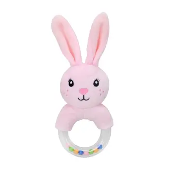 

Cartoon Baby Rattle Toys Rabbit Plush Toy for Kids Newborn Bed Educational Toys