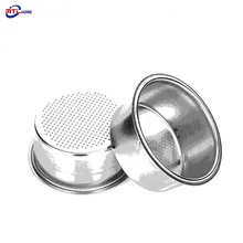 Cesta de filtro da substituição do filtro dos copos de 51mm 1/2/4 para o café bottomless portaffiter delonghi ec680/ec685 peças da máquina do espresso