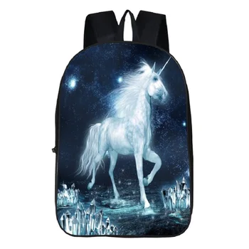 

2020 fashion children's schoolbag boys and girls schoolbag 3D animal Pegasus small backpack cute schoolbag