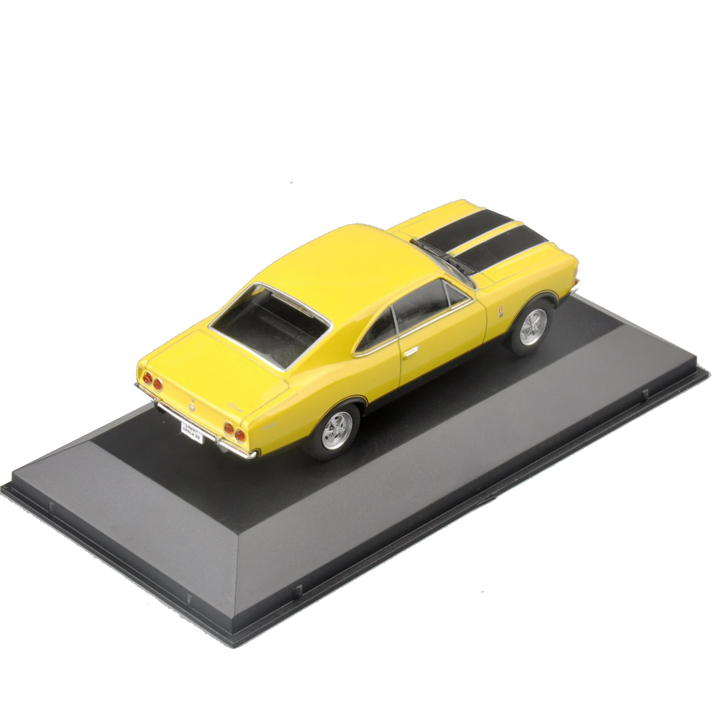Модель классического автомобиля Atlas 1:43 желтая модель Chevrolet Opala SS 1976 литые
