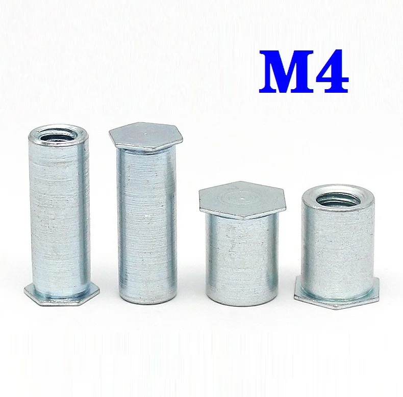 100pcs M4*5/6/7/8/9/10/11/12/16/18/20/21/22/23/24/25/30 Blind Hole