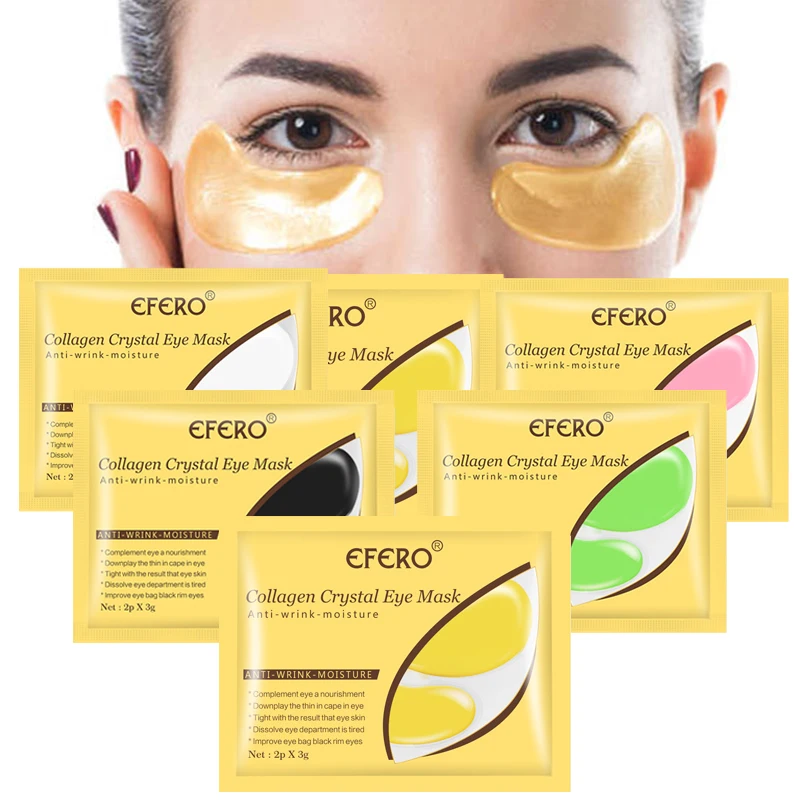 

Crystal Collagen Eye Mask Face Mask Gel Eye Pads Eyes Masks Skin Care Eye Patches for Eye Bags Removal Wrinkle Dark Circles