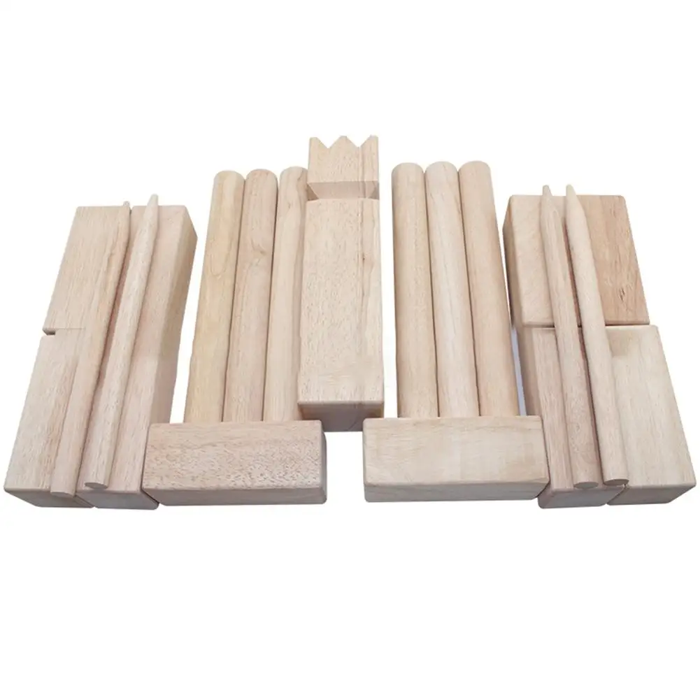1 Набор деревянных игр для отдыха на лужайке, игрушки для KUBB, спортивные игры на открытом воздухе, набор игрушек, король и солдат, игрушки для газонов, отдых