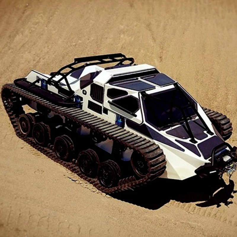 1:12 Tank tracked Car high speed drift EV2 chariot climbing off-road Remote Control Car Large size boy remote control toy car