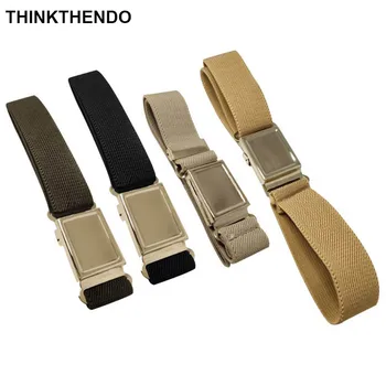 

Children Kids Adjustable Wide Waist Belt Stretch Elastic Straps with Quick Release Flat Magnetic Metal Buckle for Daily Use