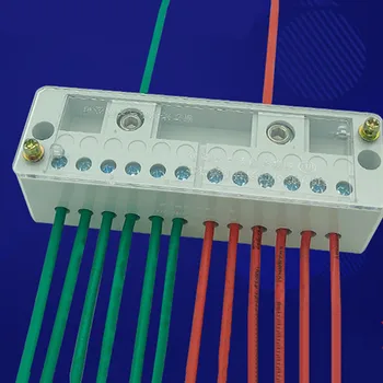 

2 In 12 Out Terminal Wire Separated Time Household Separated Time Box 220V High-Power Outlet Column