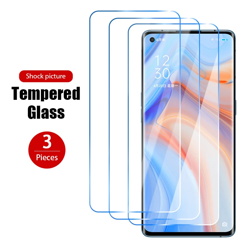 3 piezas de vidrio templado para OPPO A9 2020 A9X A8 A7 A7X pantalla cristal Protector para OPPO A12 A12e A3 A5X A5 2020 cubierta