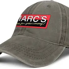 Marcs логотип мужские ковбойские кепки красивые низкопрофильные вышитые водительские камуфляжные шляпы