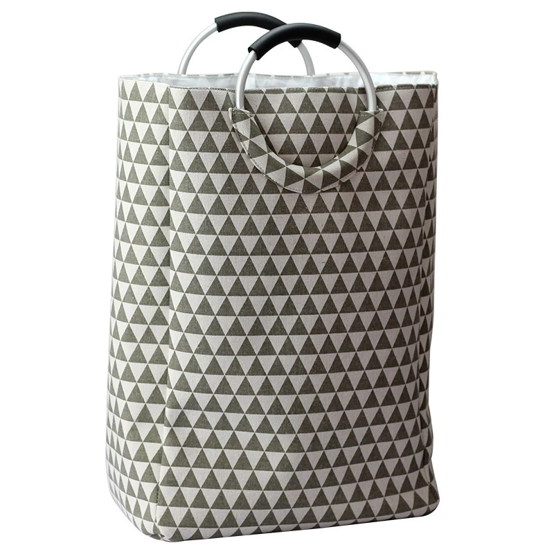 

40x25x60cm Hot Selling Laundry Organizer Bag Dirty Laundry Hamper Collapsible Home Laundry Basket Storage Bag
