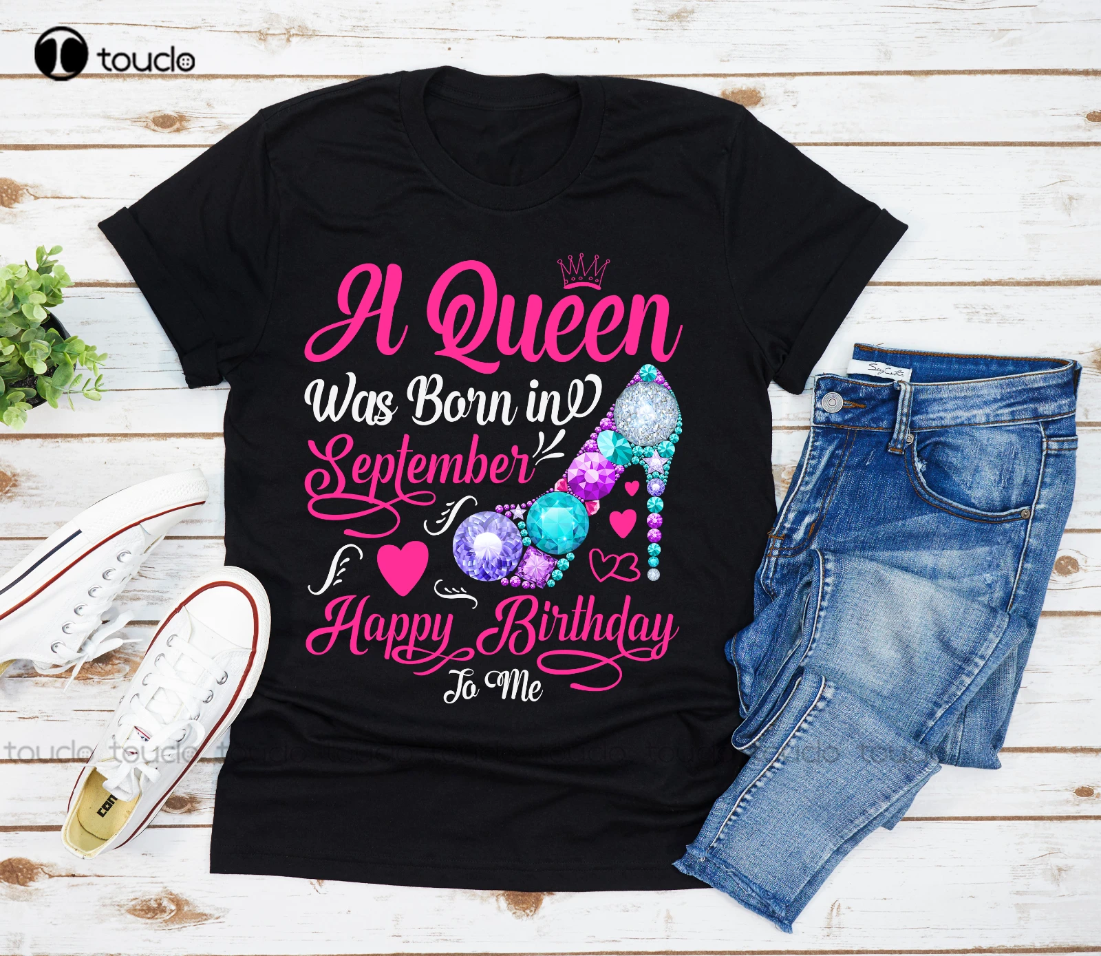 Happy Birthday Grandma T Shirt New A Queen Was Born In September Happy Birthday Gift T Shirt Shirt Party  Women Grandma Shirt|T-Shirts| - Aliexpress