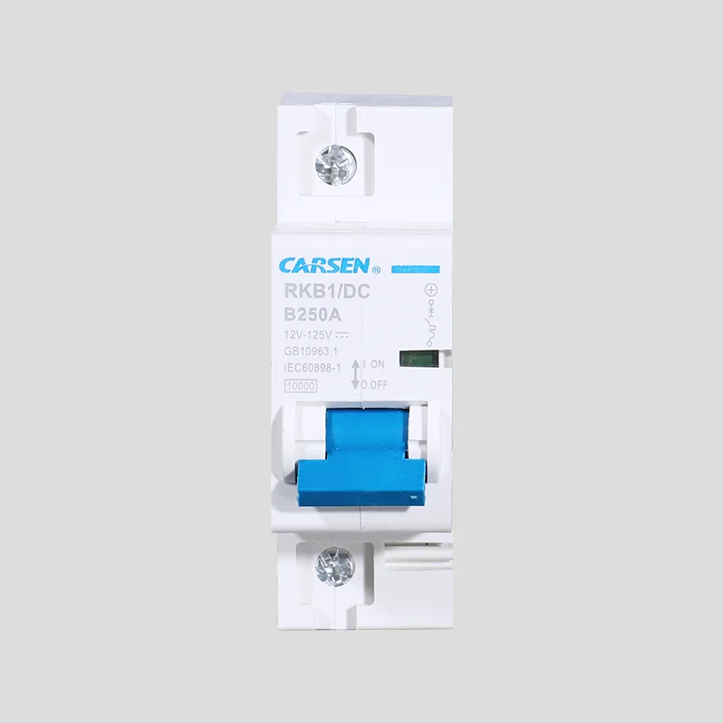 

1P 100A DC 250V Circuit breaker FOR PV System C curve MCB