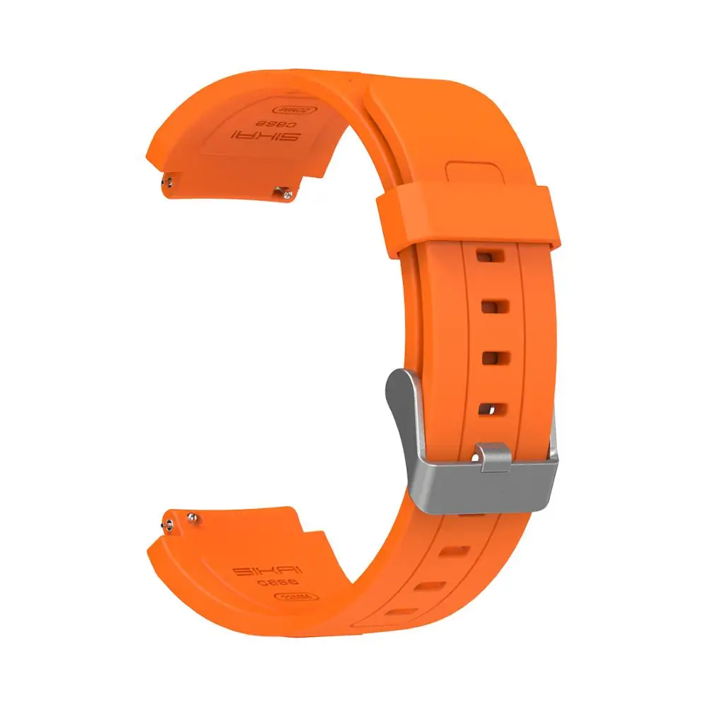 SIKAI Универсальный 20 мм 22 ремешок для Amazfit GTR 42 46 м сменный GTS розовый huawei magic 2