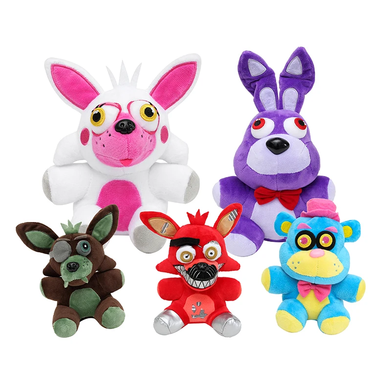 18 25 см FNAF Five Nights at Freddy 4 кошмар кролик Бонни Мягкие плюшевые игрушки мягкие