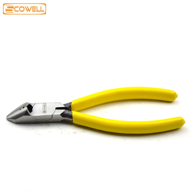 

40% OFF 6INCH Plastic Soft Wire Cutting Nipper CR-V Model Workcraft Mini Plier Japanese Bent Pliers Diagonal Cutter