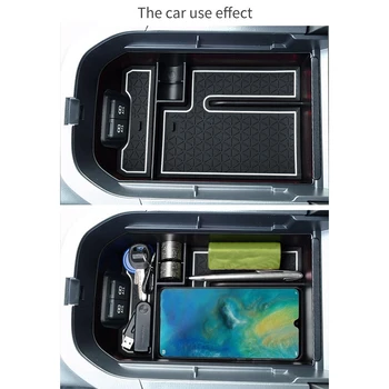 

Tray Car Storage Box Case Organizer Plastic Accessories Replacement For Toyota RAV4 2019 2020 Central Console