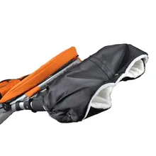 Коляска-муфта для рук, детская коляска, теплая меховая флисовая накидка для рук, сумка-муфта для коляски, аксессуары для коляски#3S