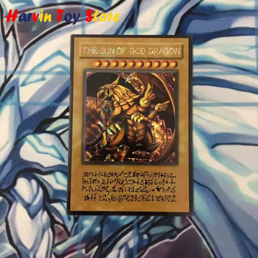

Yu Gi Oh The Winged Dragon of Ra animated version of DIY broken dot flash toys hobby collectibles game collection anime card