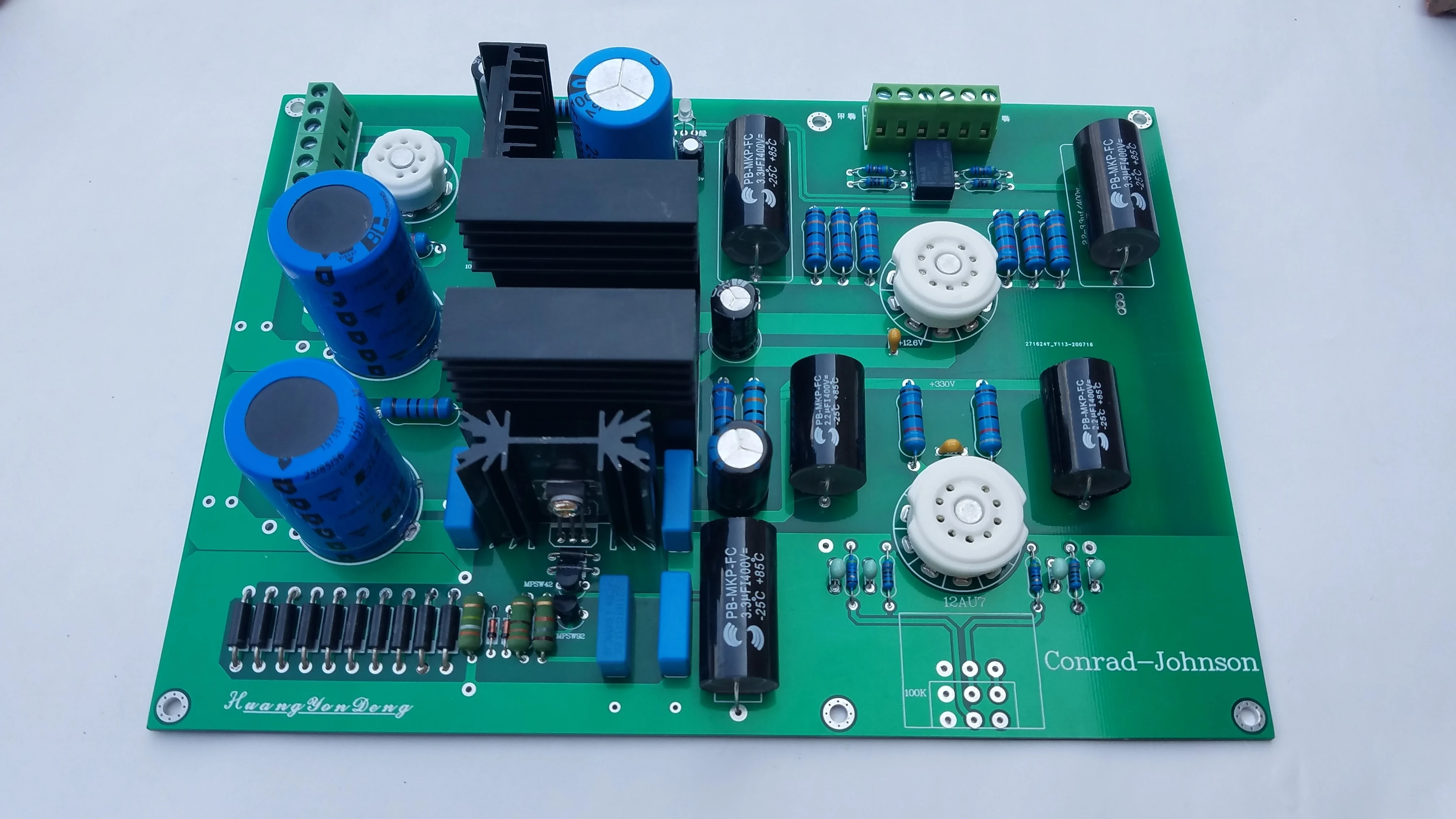 

Free shipping Refere to Conrad-Johnson PV12 circuit, bile pre-amplifier finished board PV-12PH