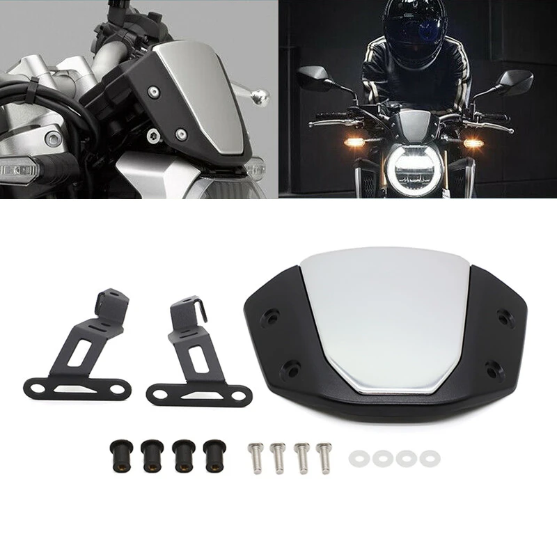 アルミcb650r風防ウインドスクリーンhonda Cb650r 18 19 Cb 650rフロントスクリーンウインド偏向器 フロントガラス ウィンドディフレクター Aliexpress