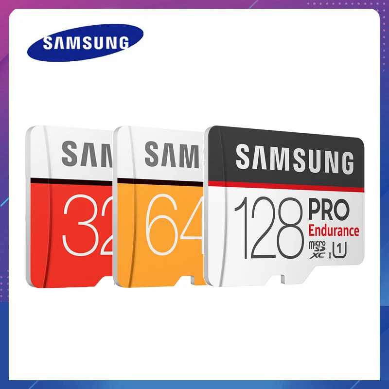 Samsung micro sd карта 32 ГБ 64 128 256 100 МБ/с. SDHC/SDXC Class10 UHS-I U3-карта памяти мicro TF 100% оригинал |