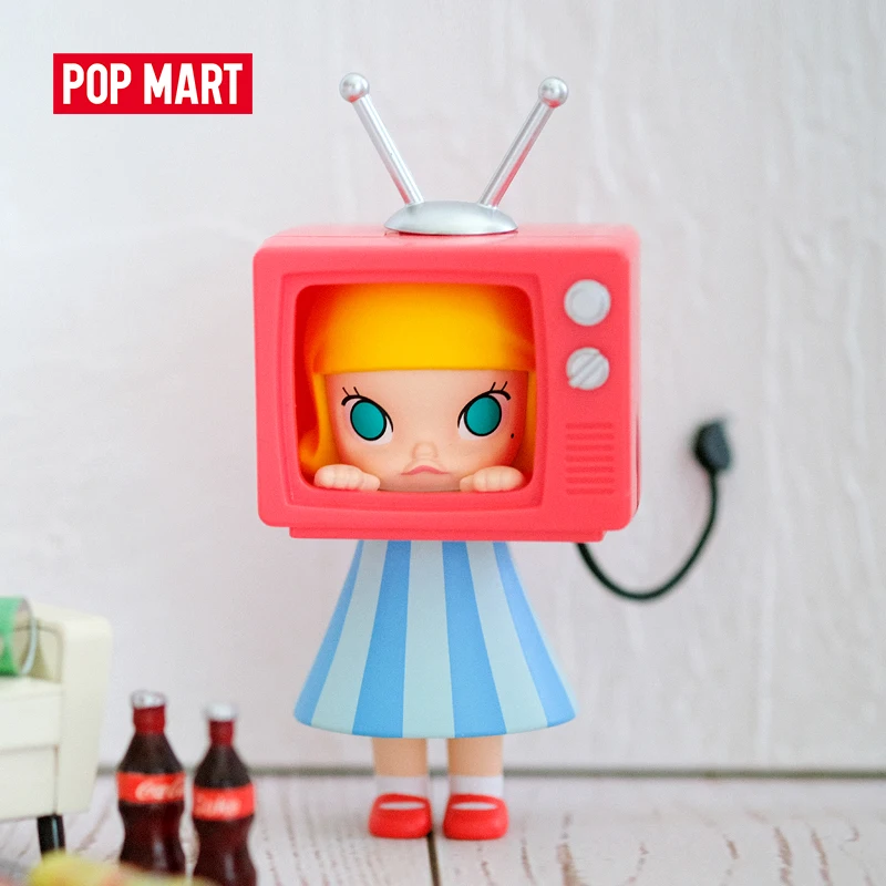 

POP MART One Day of Molly Series art toys figure Random box gift Blind box Action Figure Birthday Gift Kid Toy free shipping