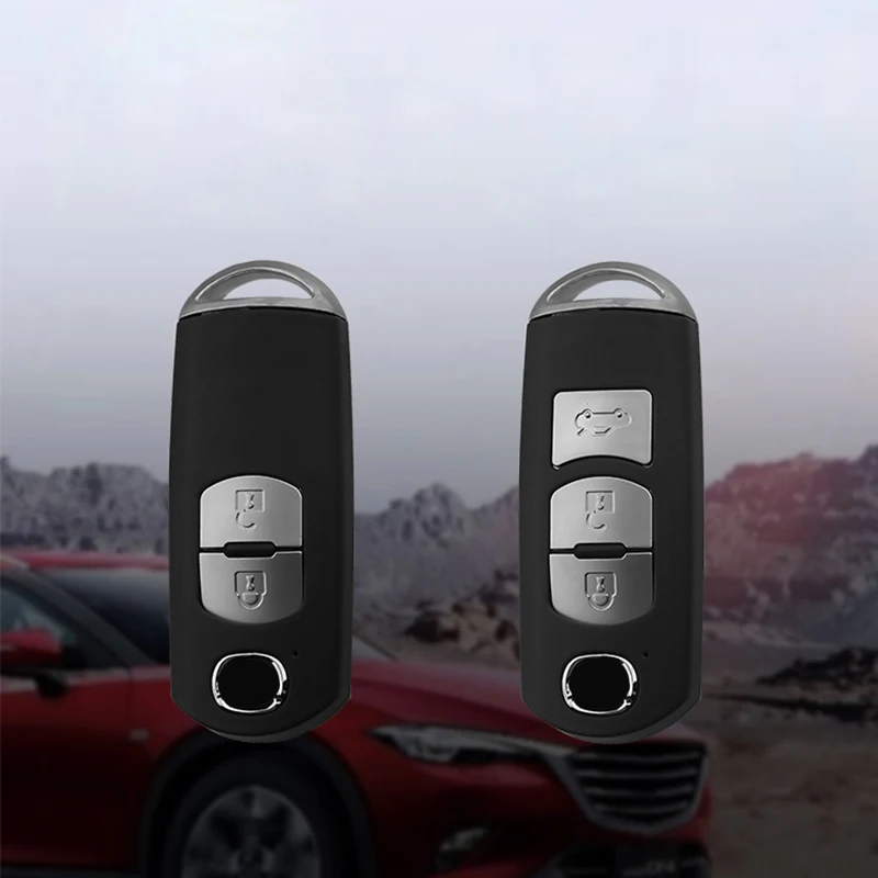 Высокое качество мама углеродного волокна матовый Автомобильный ключ чехол для