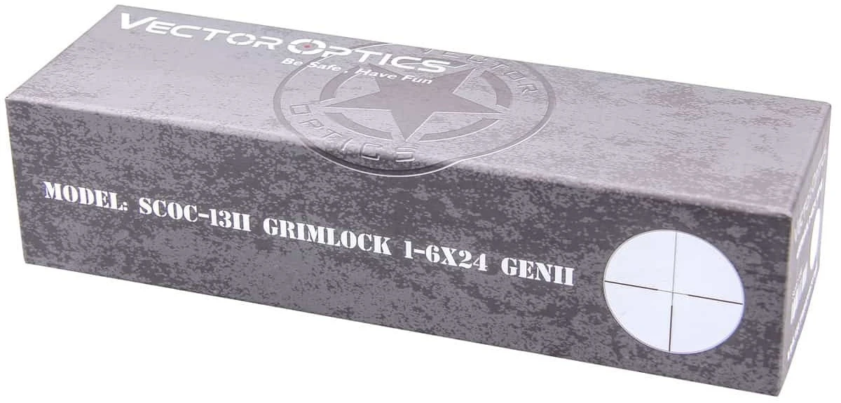 Векторная оптика GenII Grimlock 1-6x24 баллистический BDC Сетка CQB Riiflescope центр точка прицел для винтовки с подсветкой. 223 AR15. 308