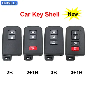 

2/2+1/3/3+1 Button Remote Smart Car Key Shell Case Housing Cover for Toyota Avalon Camry RAV4 2012 2013 2014 2015 Uncut Blade