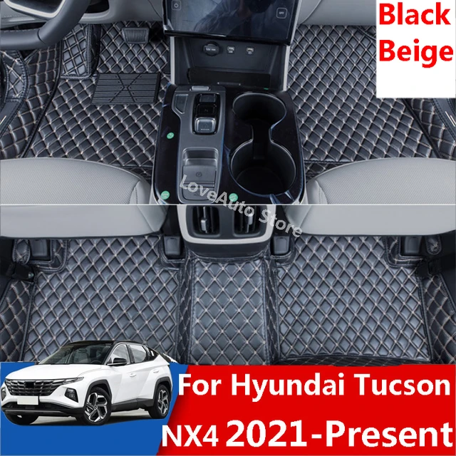Tapis de sol de voiture pour Hyundai Tucson NX4,accessoire de luxe
