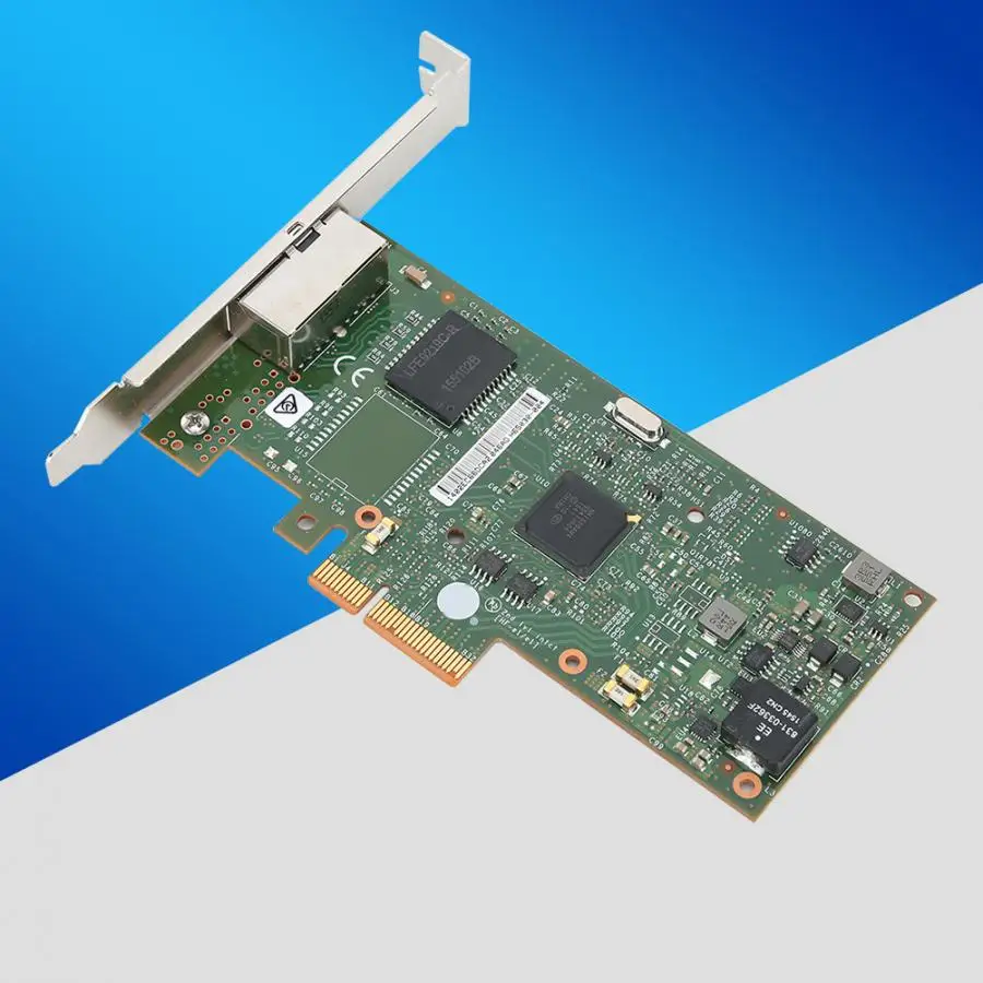 Для Intel I350AM4 для hp NC361T PCI-E Двухпортовая гигабитная сетевая карта для настольных компьютеров Серверная сетевая карта