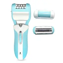 3-в-1 машина удаления волос Для женщин эпилятор для лица электрическая бритва аккумуляторная средство для удаления костных наростов