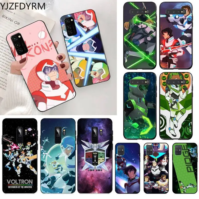 

YJZFDYRM keith Voltron Legendary Defender Phone Case for Samsung S20 plus Ultra S6 S7 edge S8 S9 plus S10 5G lite 2020