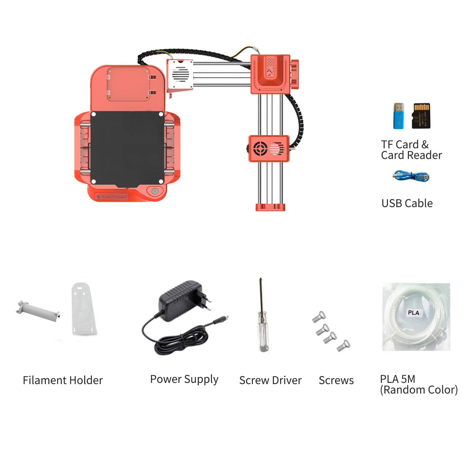Easythreed K7ミニデスクトップ3Dプリンタ100 × 100 × 100