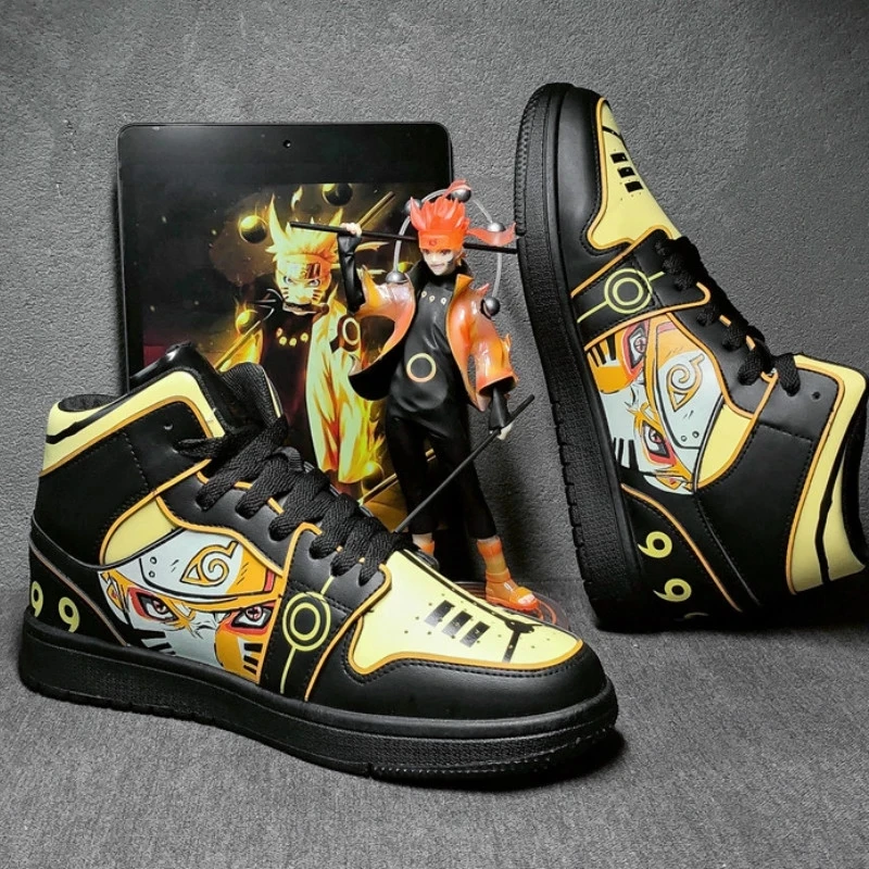 Zapatos de baloncesto de los hombres zapatos deportivos zapatos de alta Tops Anime zapatillas para baloncesto para hombre cesta zapatos hombres zapatos casuales zapatillas de deporte