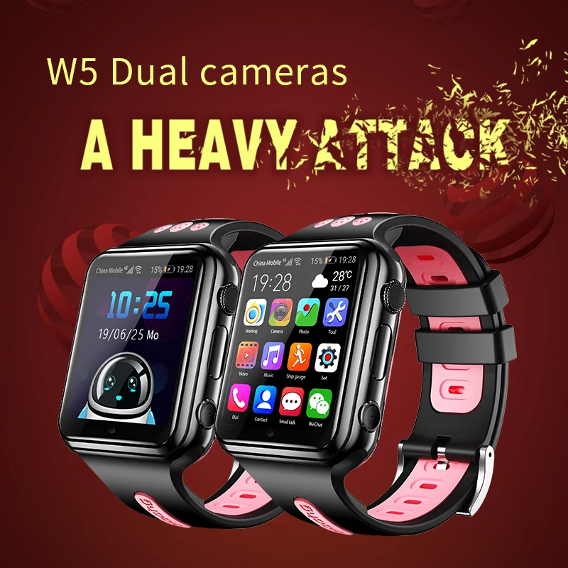 696 4G gps Wi Fi местоположение студенческие/Детские умные часы телефон H1/W5 android система